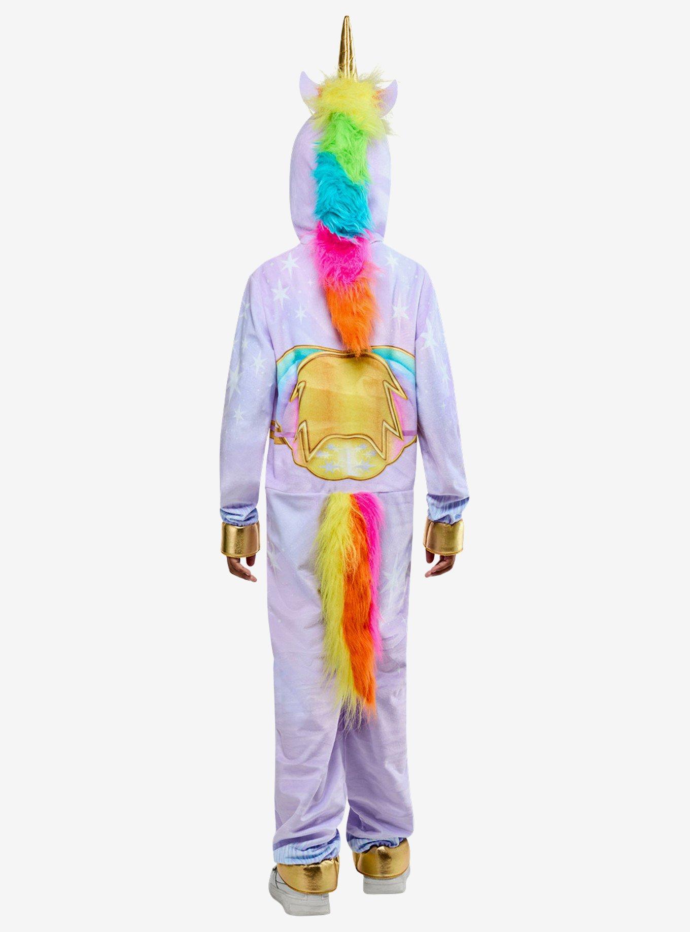 Unicorn Academy Wildstar Zipsters Youth Costume, PURPLE, alternate
