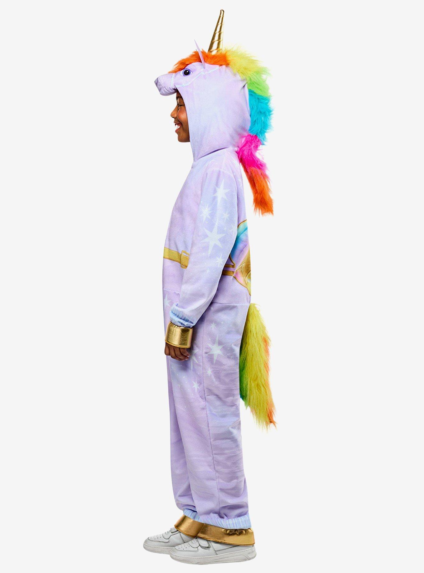Unicorn Academy Wildstar Zipsters Youth Costume, PURPLE, alternate