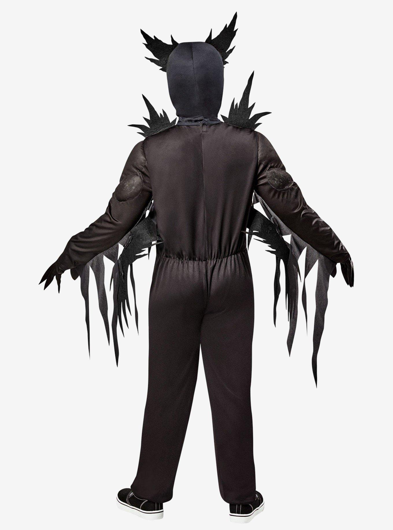 Black Shadow Creeper Youth Costume with Mask, BLACK, alternate