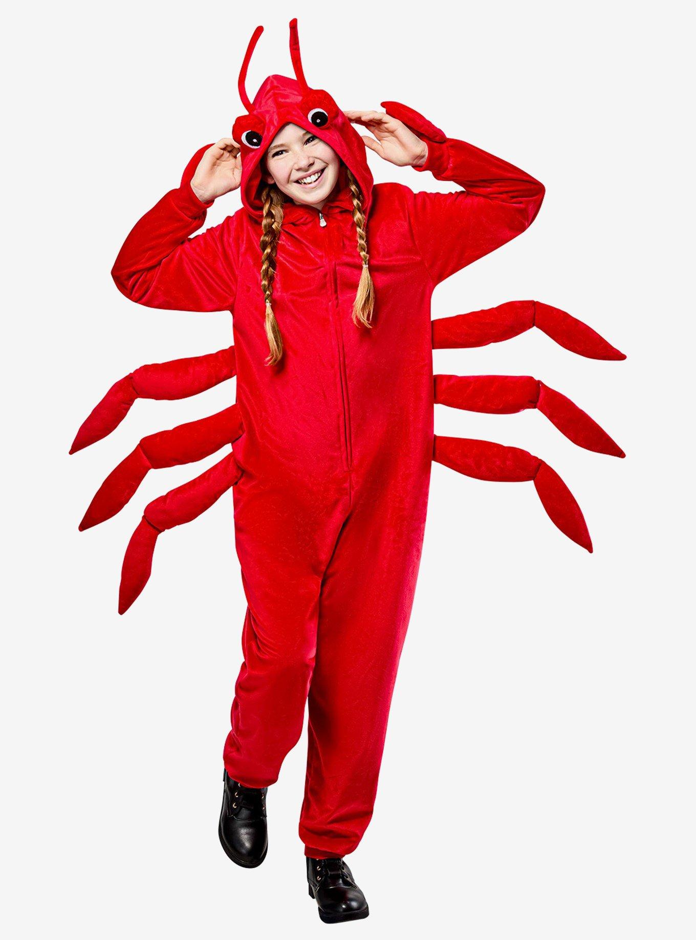 Red Lobster Zipsters Youth Costume, , hi-res