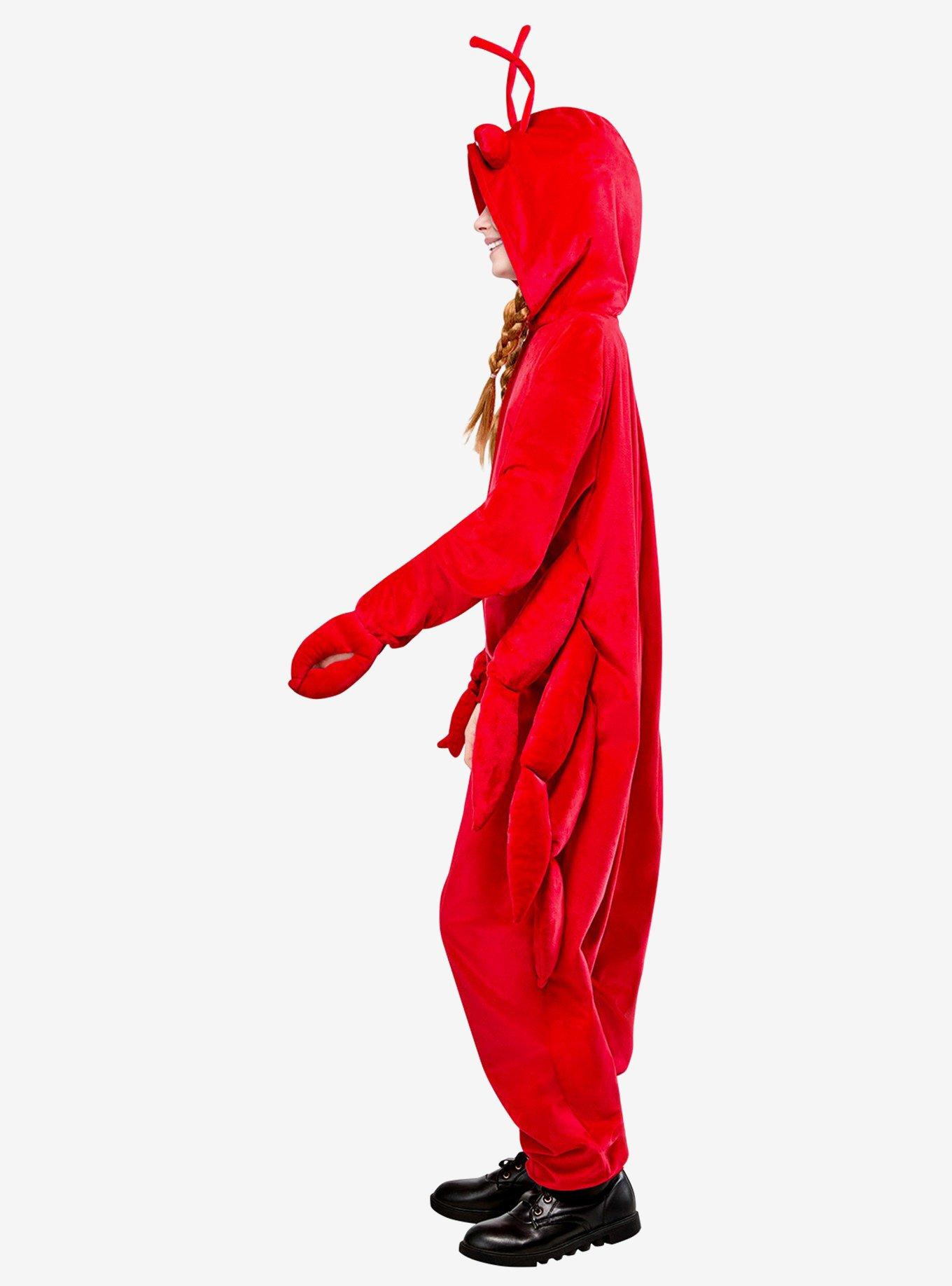 Red Lobster Zipsters Youth Costume, RED, alternate