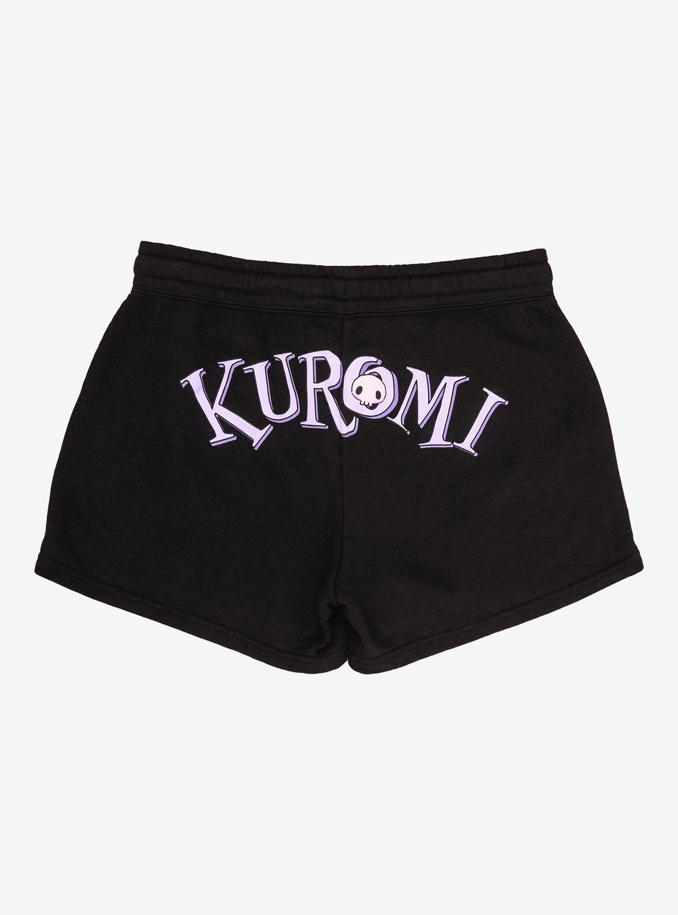 Kuromi's Mischief Mansion Girls Lounge Shorts, , hi-res