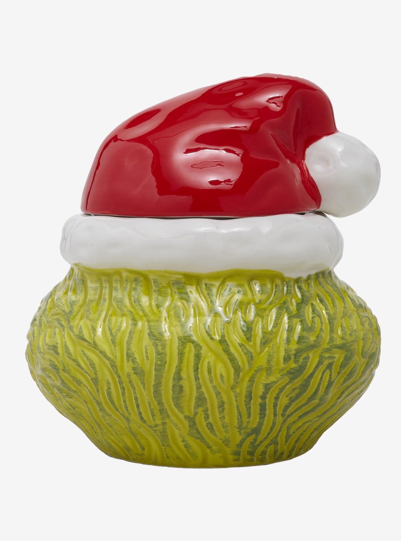 Dr. Seuss How The Grinch Stole Christmas! Santa Grinch Cookie Jar, , hi-res