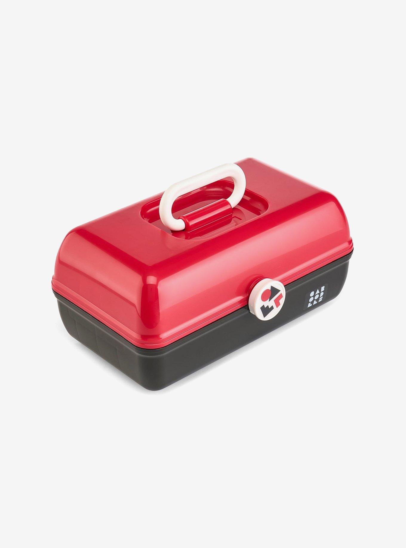 Caboodles School Spirit On-The-Go Girl Red Over Black, , alternate