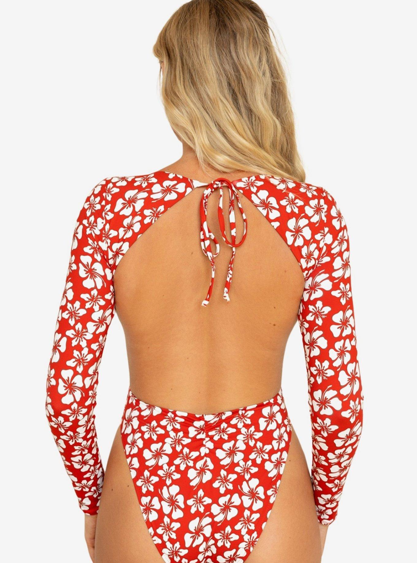 Dippin' Daisy's Calypso One Piece, RED, alternate