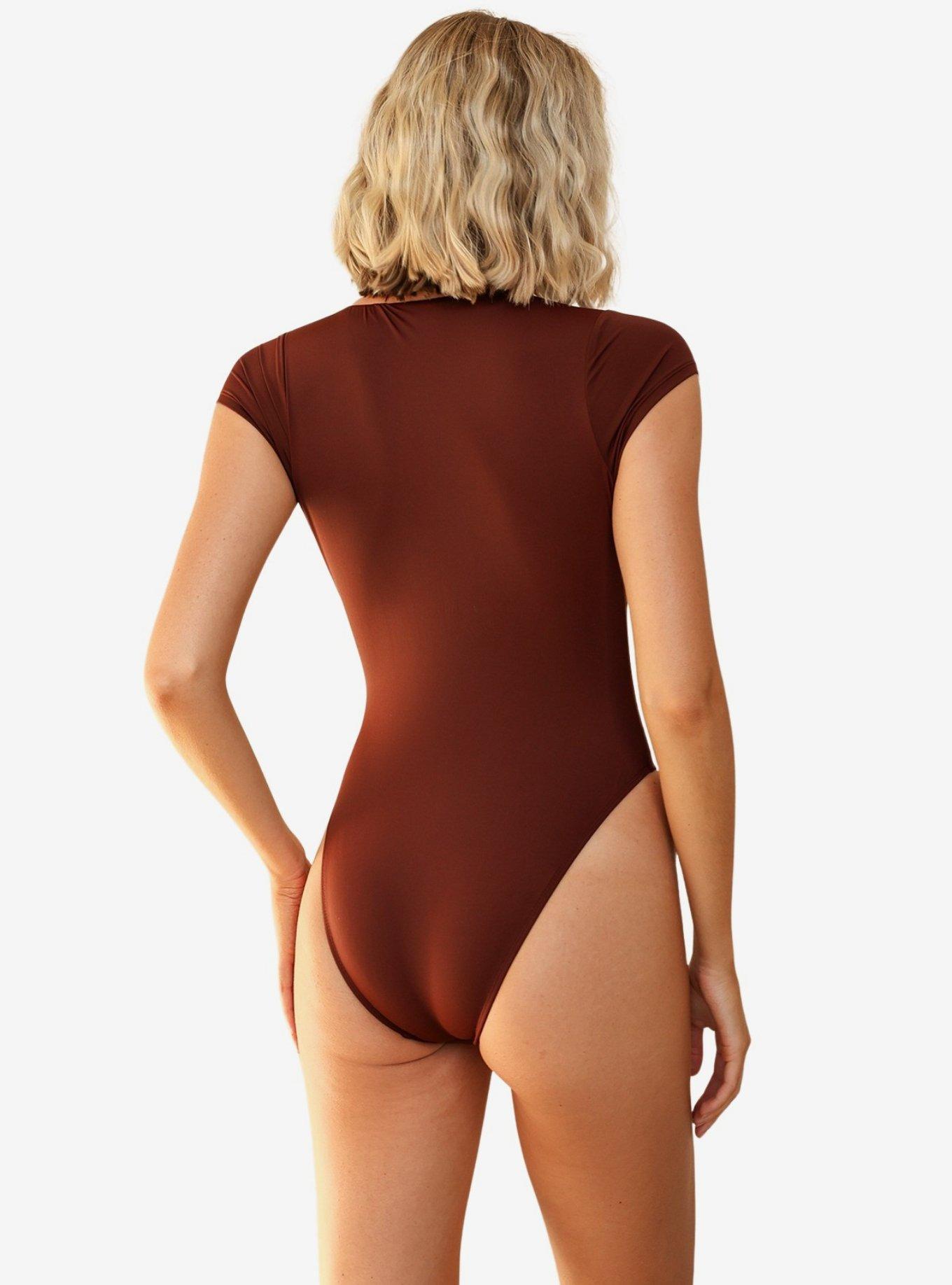 Dippin' Daisy's Lilo One Piece, BROWN, alternate