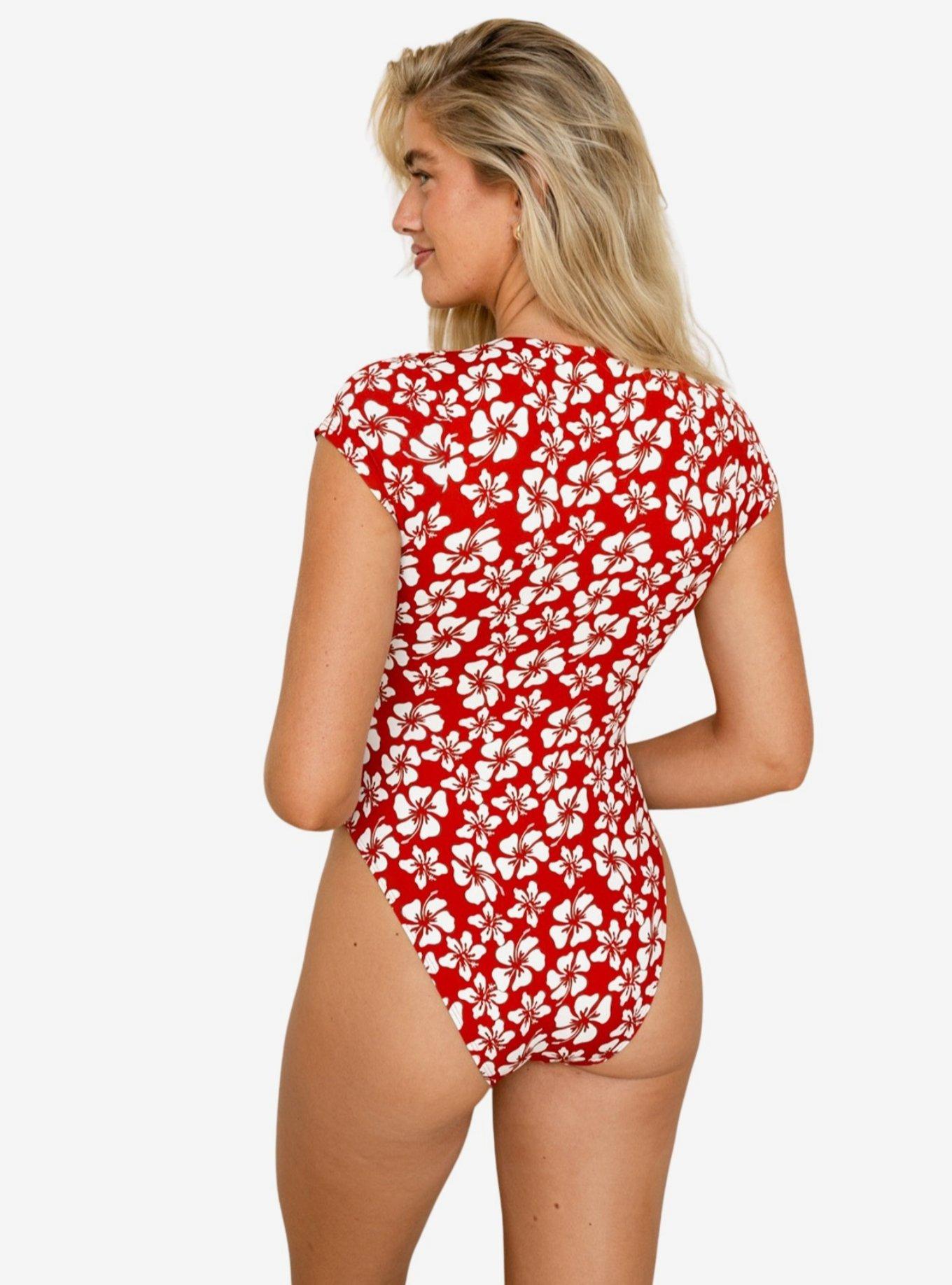Dippin' Daisy's Lilo One Piece, RED, alternate