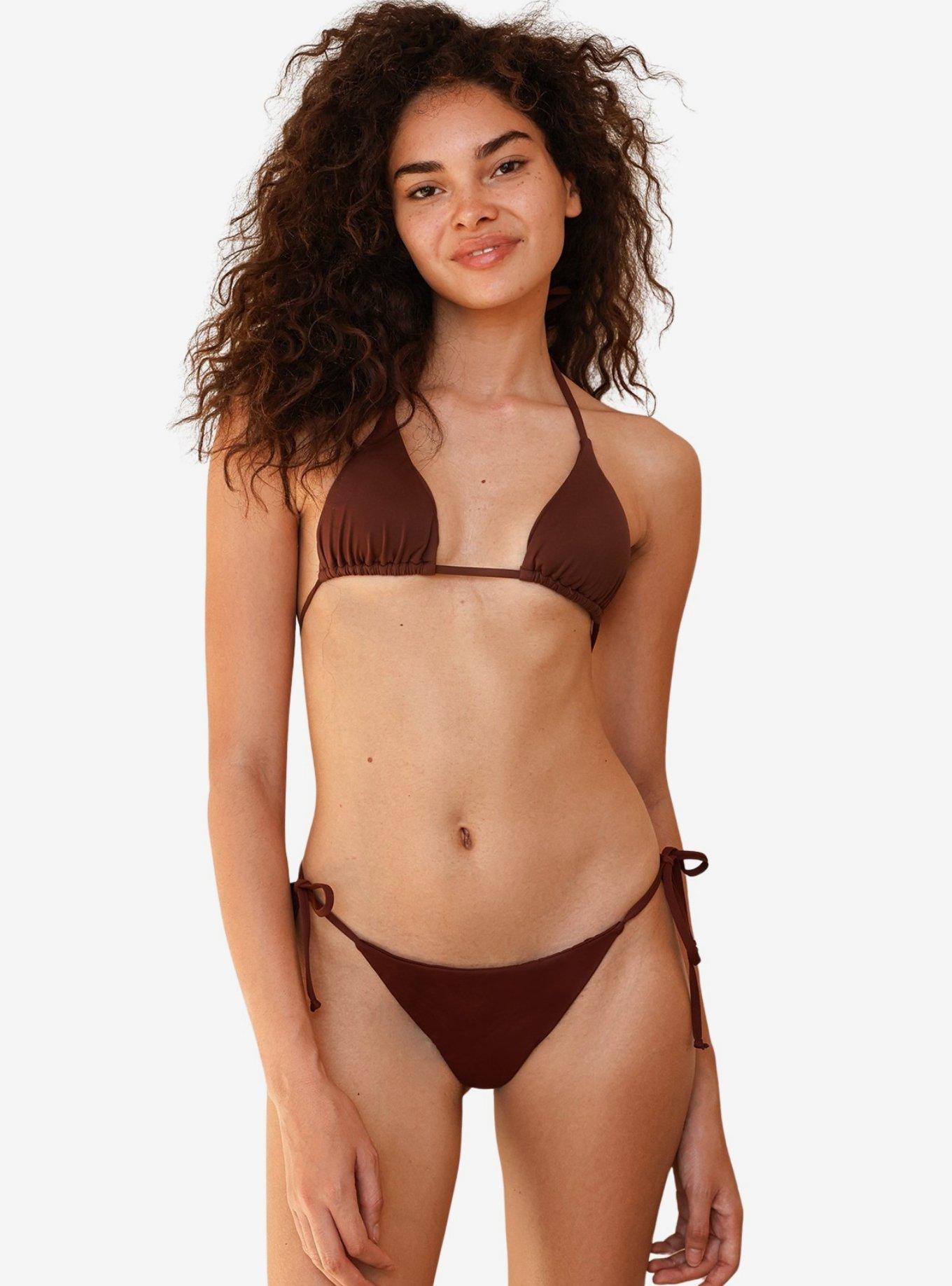 Dippin' Daisy's Mia Cheeky Bikini Bottom, BROWN, alternate