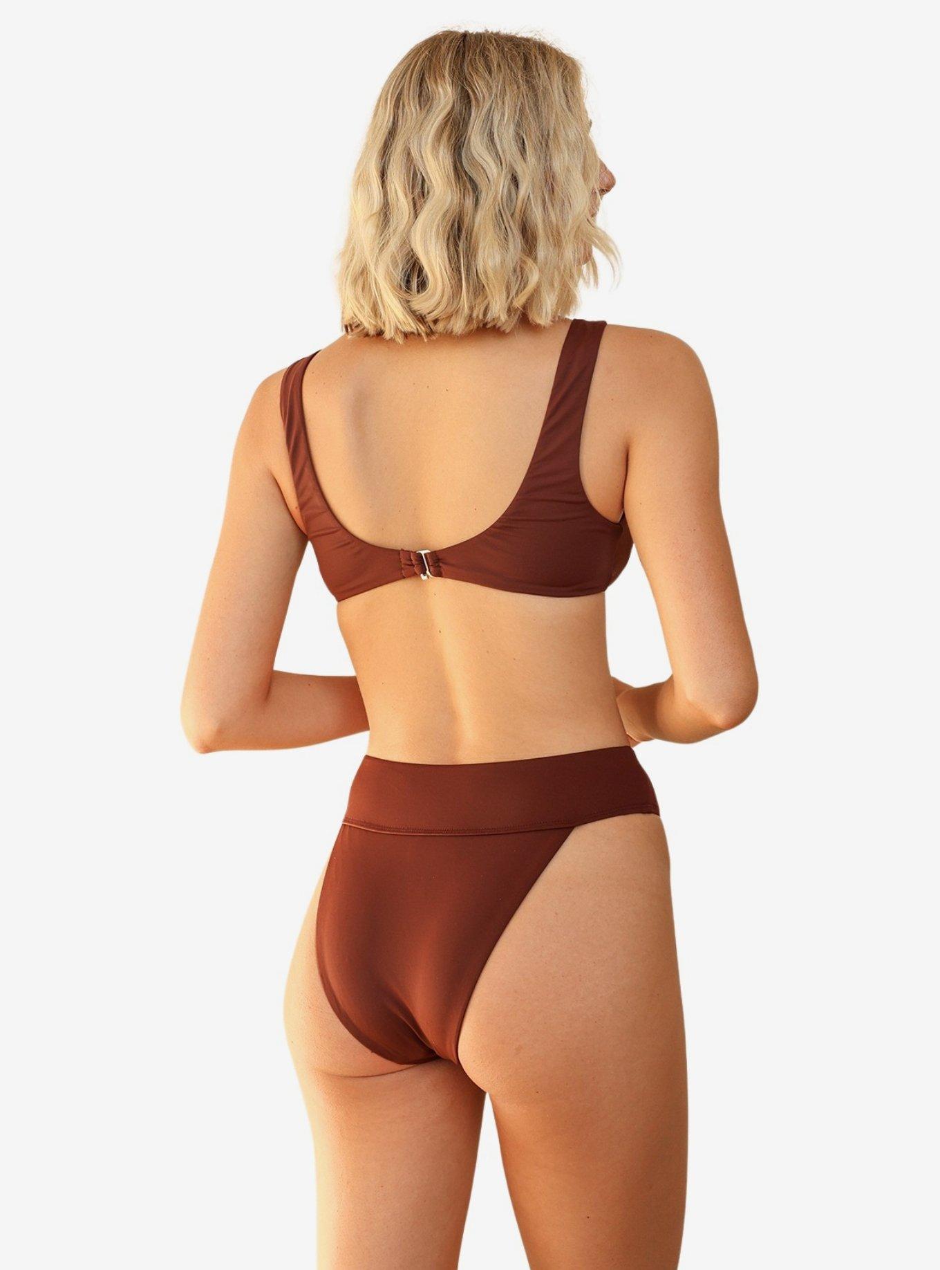 Dippin' Daisy's Sunny Bralette Top, BROWN, alternate