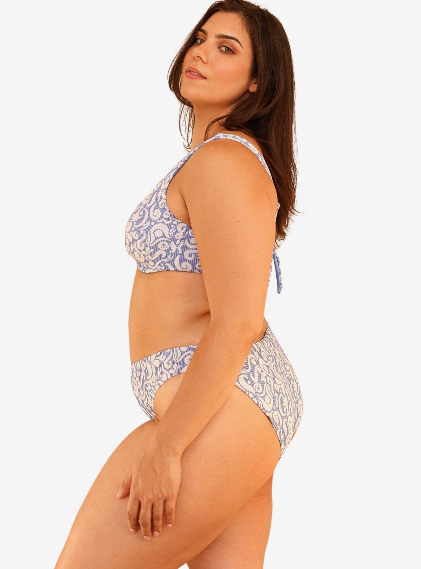 Dippin' Daisy's Sofia Underwire Bikini Top, BLUE, alternate