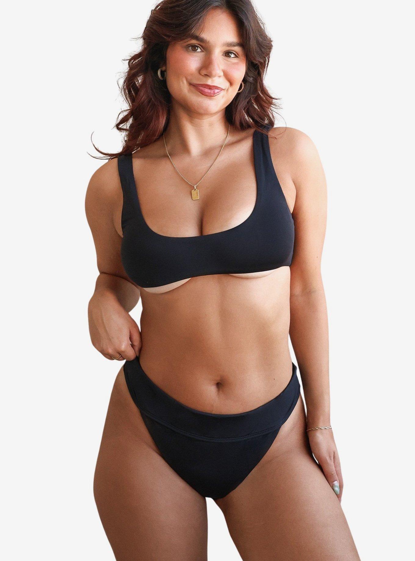 Dippin' Daisy's Sunny Bralette Top, BLACK, alternate