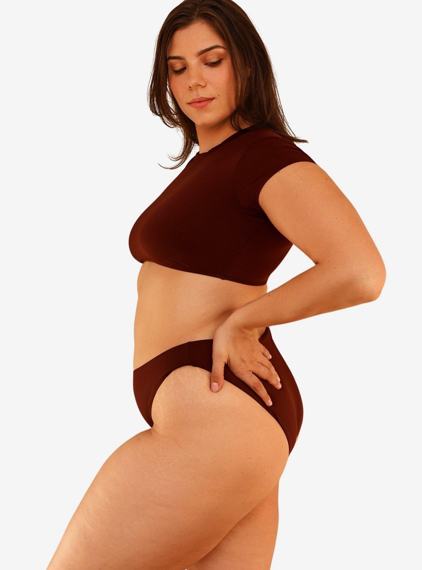 Dippin' Daisy's Joni Crop Top, BROWN, alternate