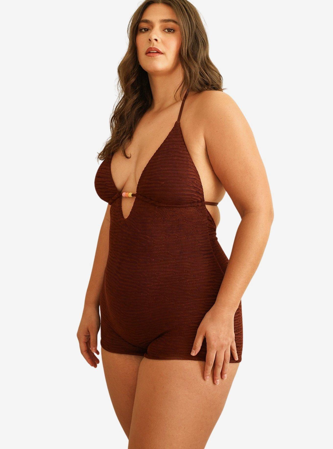Dippin' Daisy's Caicos One Piece, BROWN, alternate