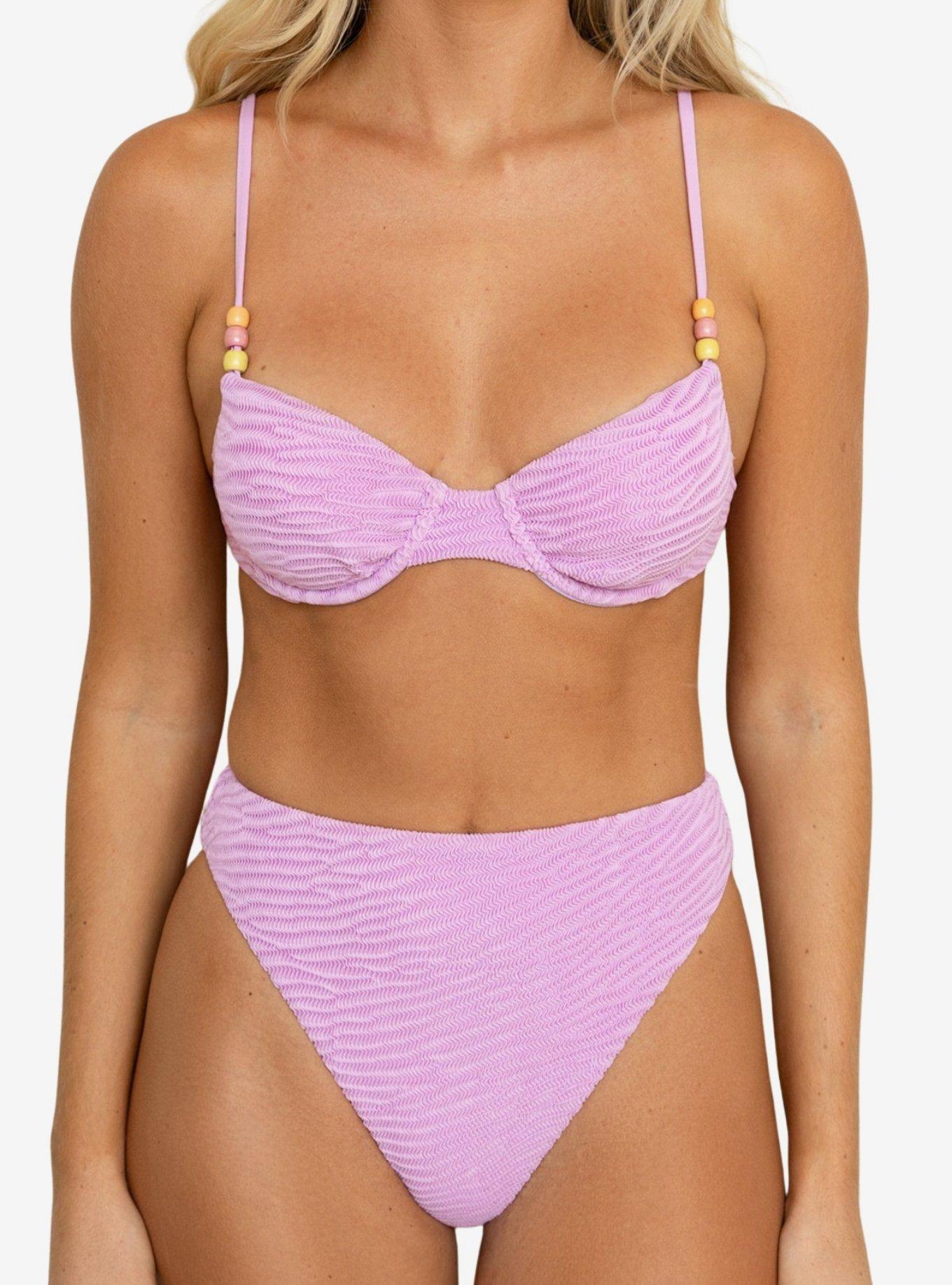 Dippin' Daisy's Costa Underwire Bikini Top, PINK, alternate