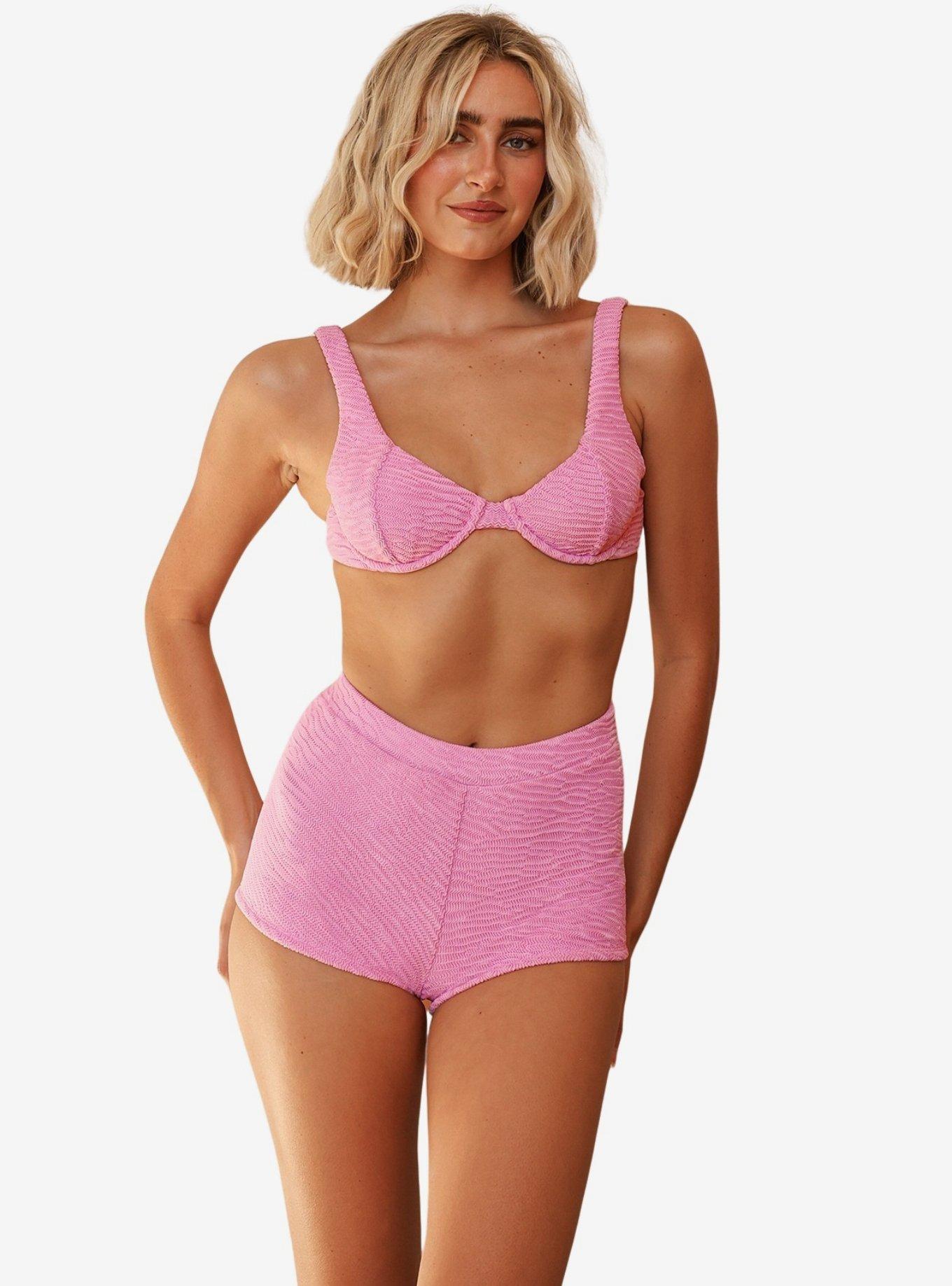 Dippin' Daisy's Sofia Underwire Bikini Top, PINK, alternate