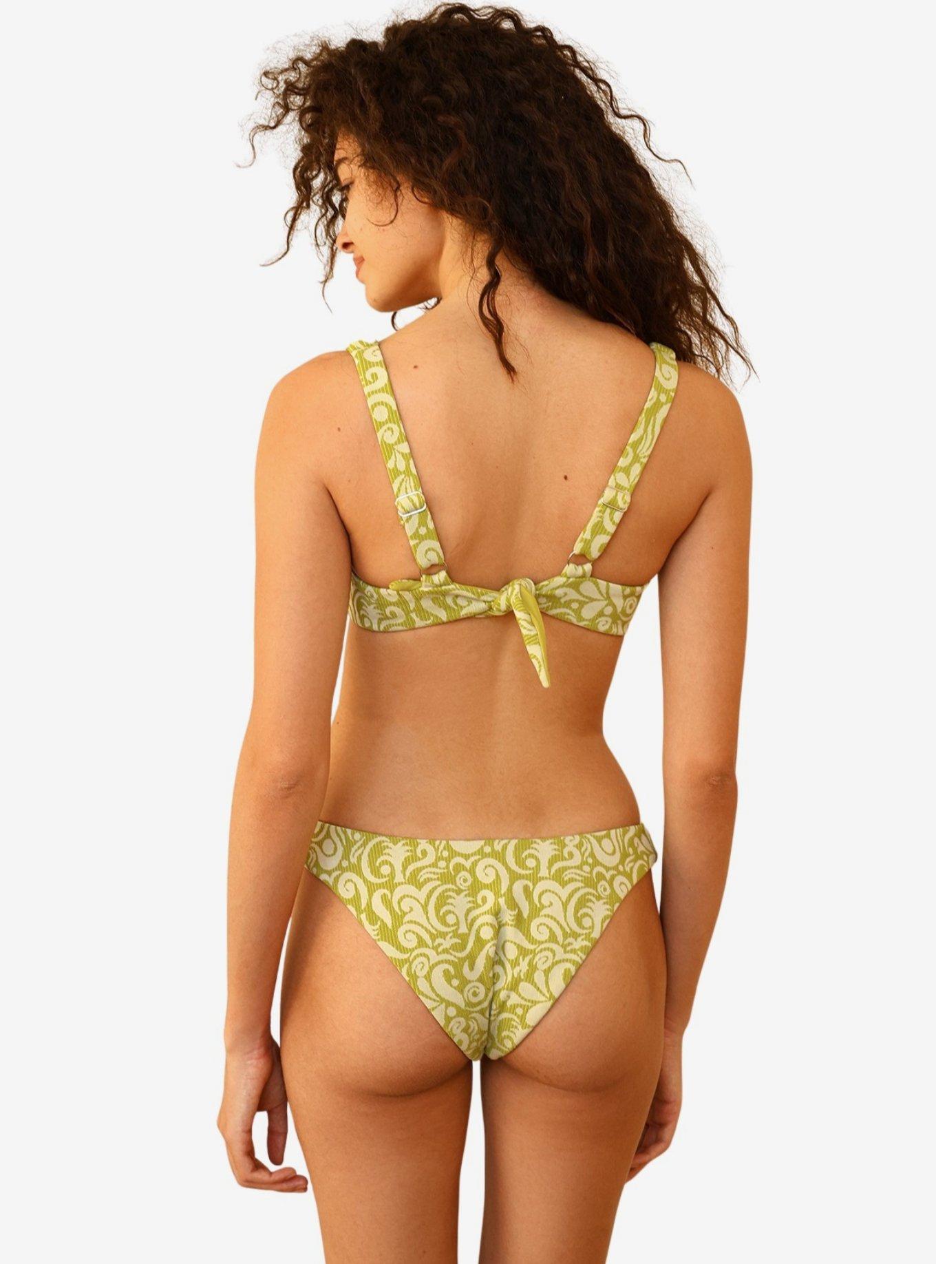 Dippin' Daisy's Sofia Underwire Bikini Top, GREEN, alternate