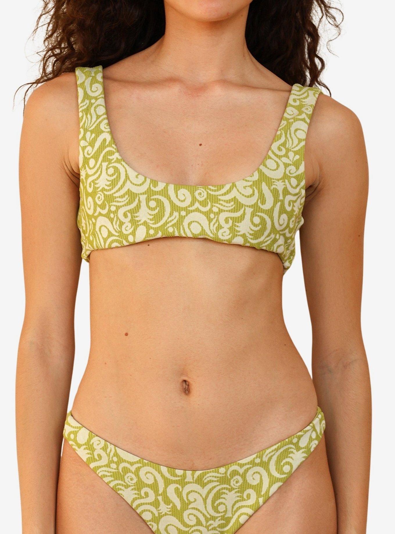 Dippin' Daisy's Sunny Bralette Top, GREEN, alternate