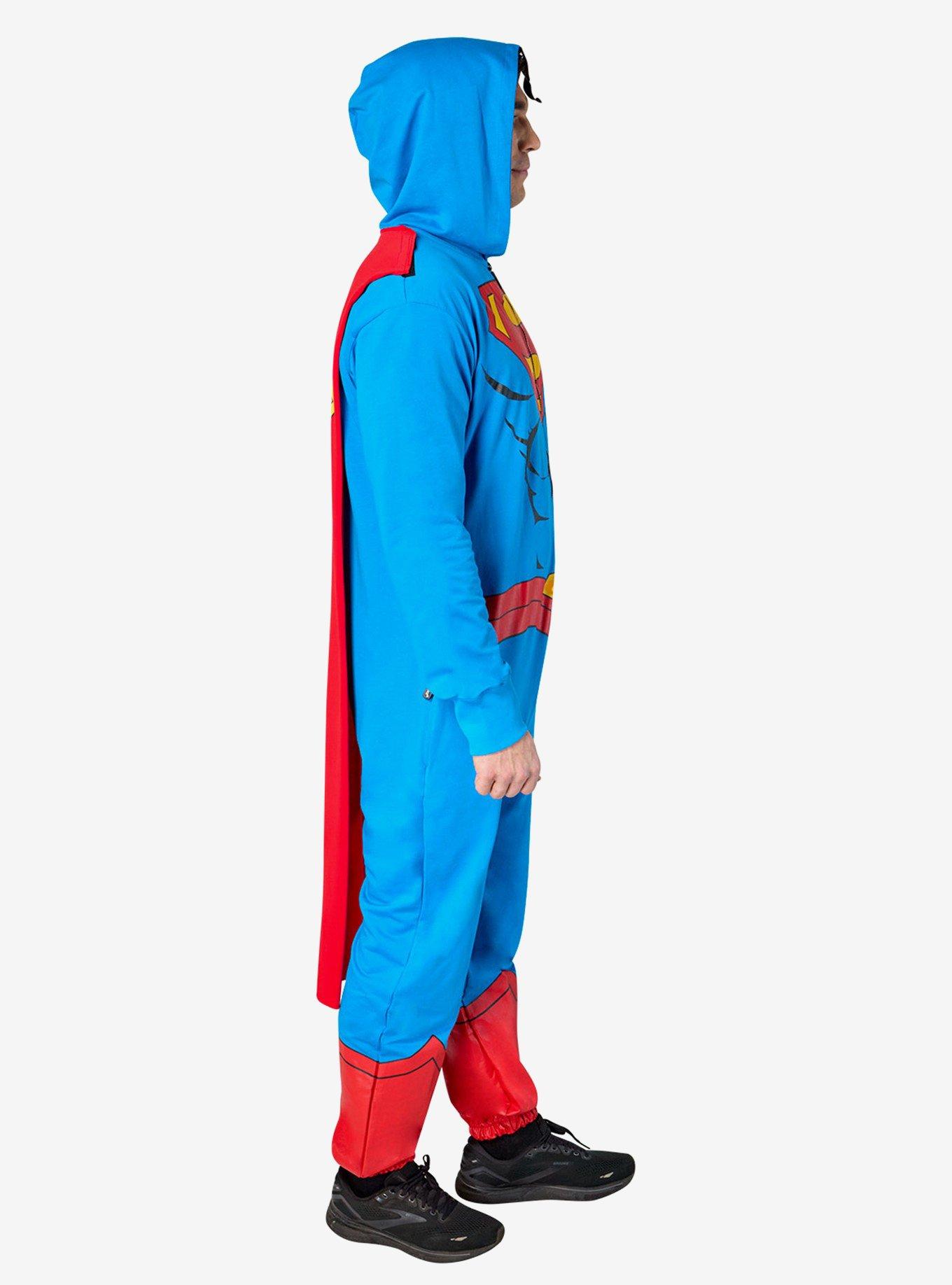 DC Comics Superman Hooded Zipsters Costume, , hi-res