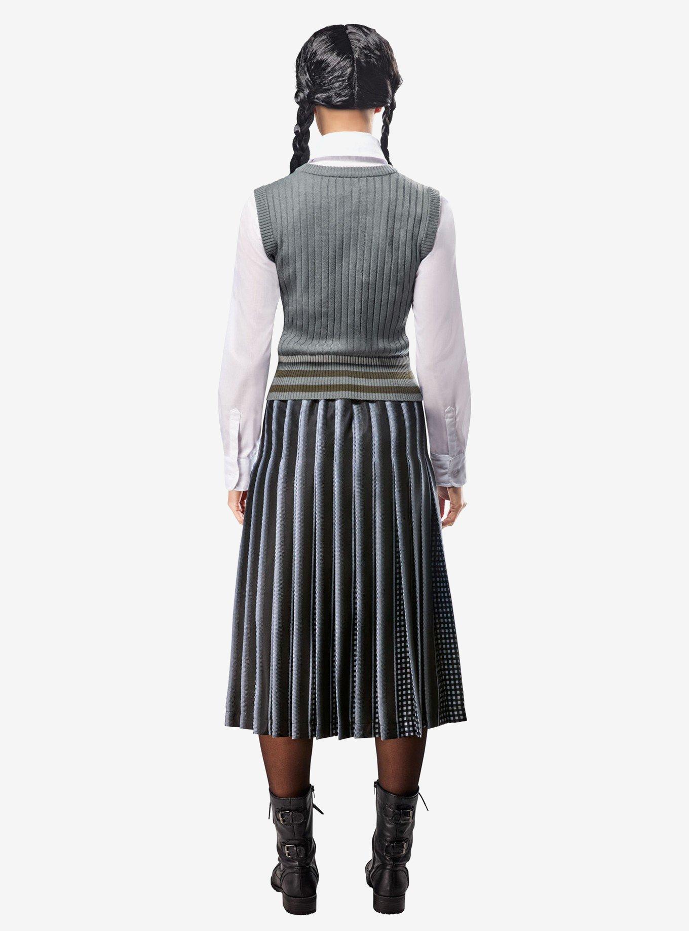 Wednesday Nevermore Academy Wednesday Grand Heritage Costume, BLACK, alternate - view 4