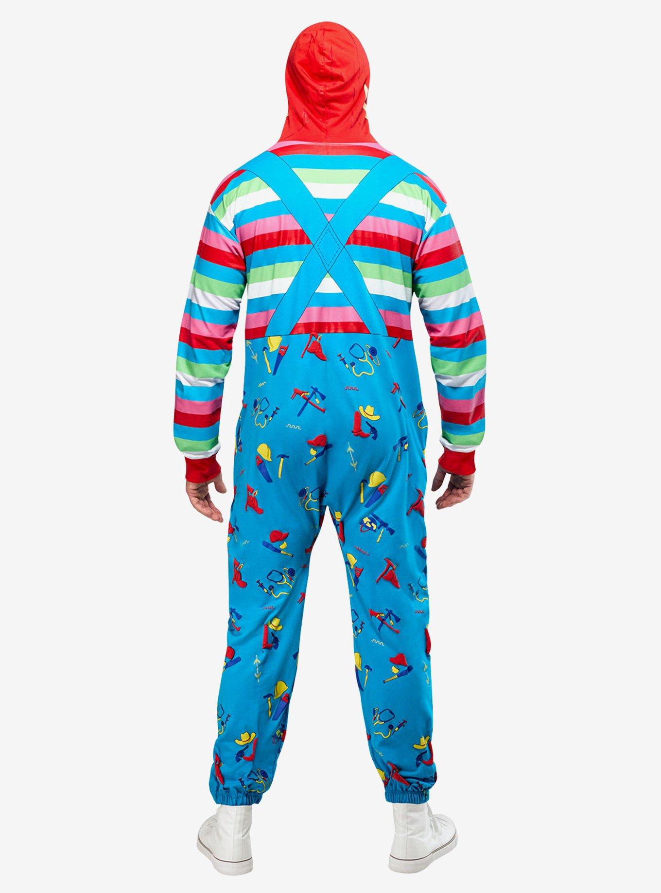 Chucky Hooded Zipsters Costume, , hi-res