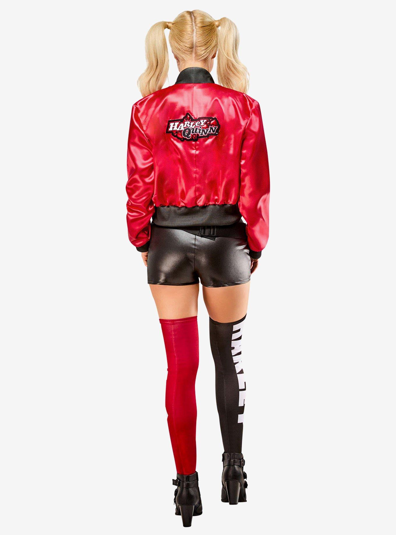 DC Comics Batman Harley Quinn Deluxe Costume, BLACK, alternate