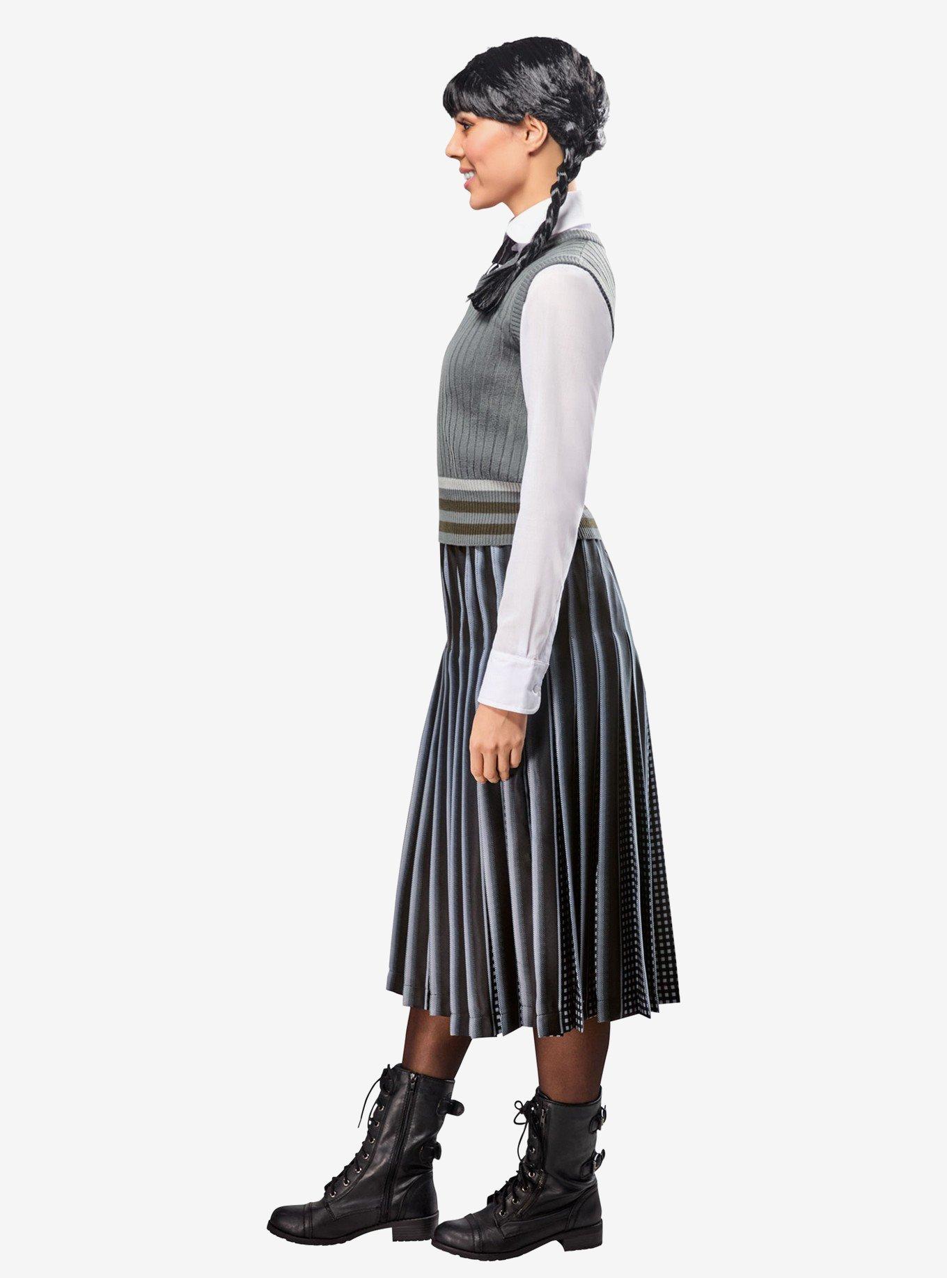Wednesday Nevermore Academy Wednesday Grand Heritage Costume, BLACK, alternate - view 3