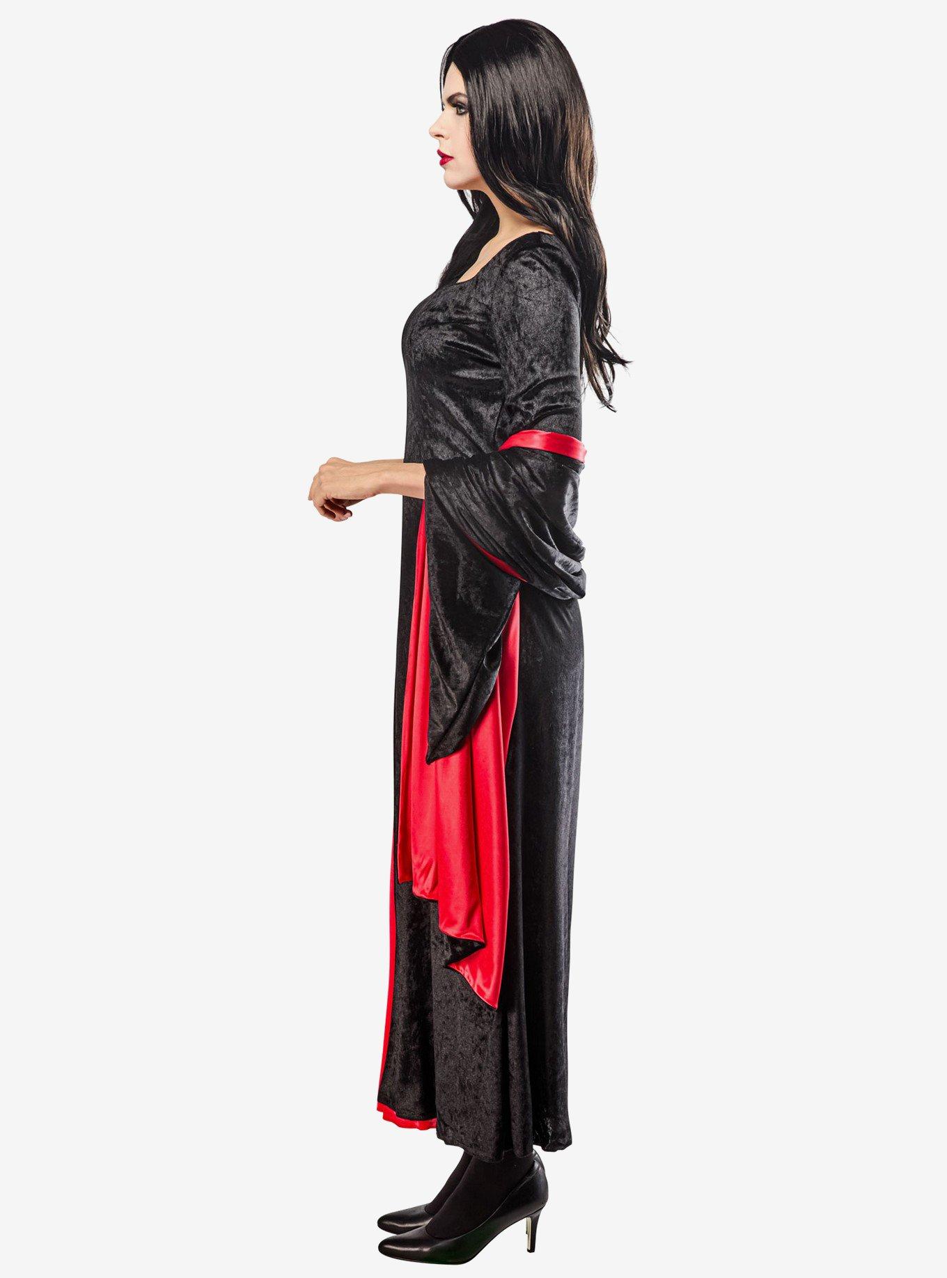 Wednesday Nevermore Academy Morticia Dress, , hi-res