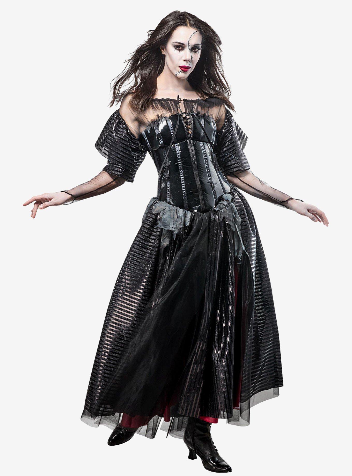 Beetlejuice Beetlejuice: Delores LaFerve Dress, BLACK, alternate