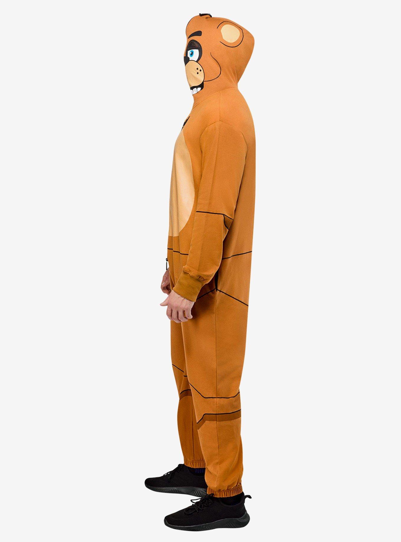 Five Nights At Freddy's Freddy Fazbear Hooded Zipsters Costume