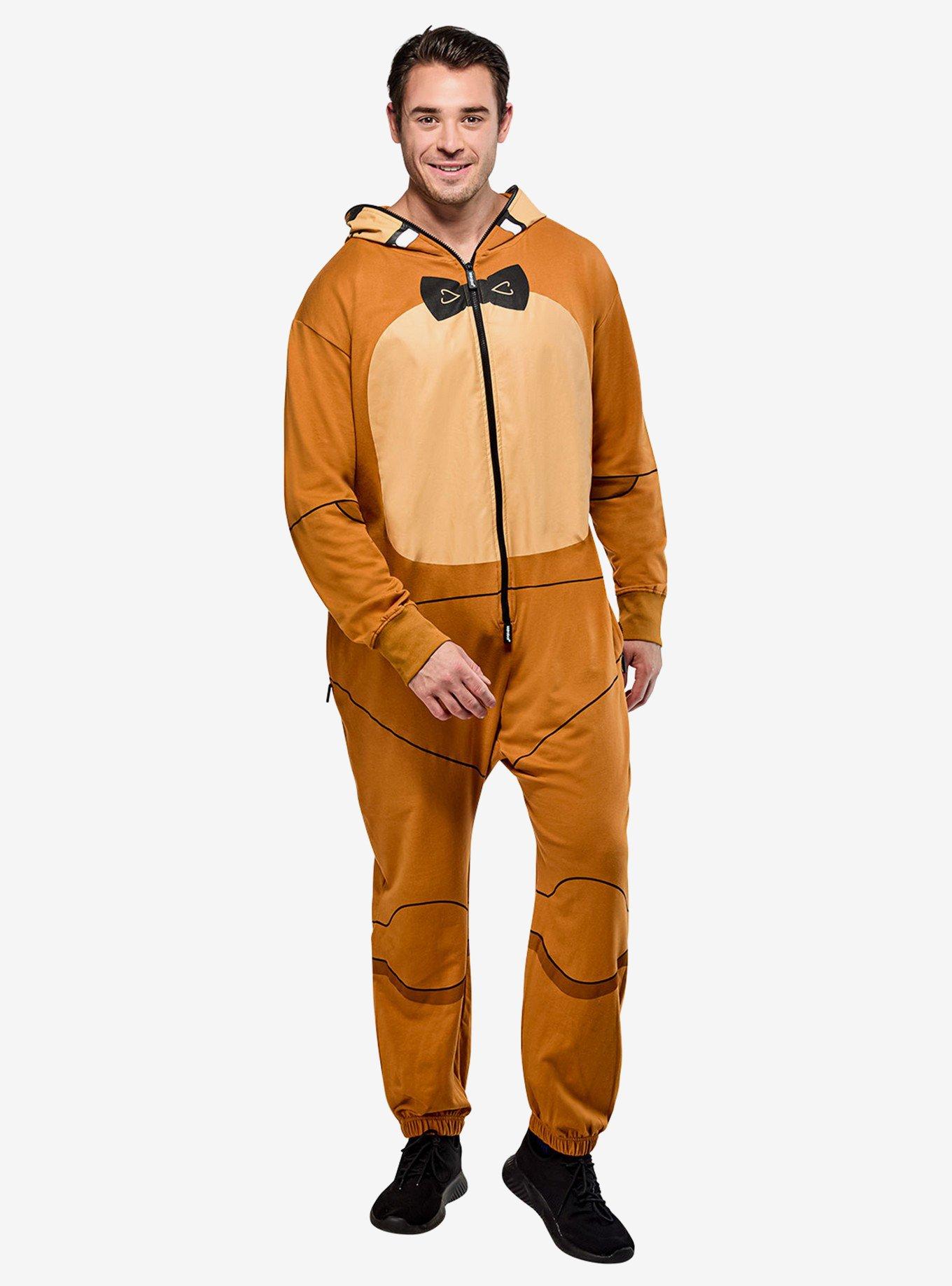 Five Nights At Freddy's Freddy Fazbear Hooded Zipsters Costume, BROWN, alternate