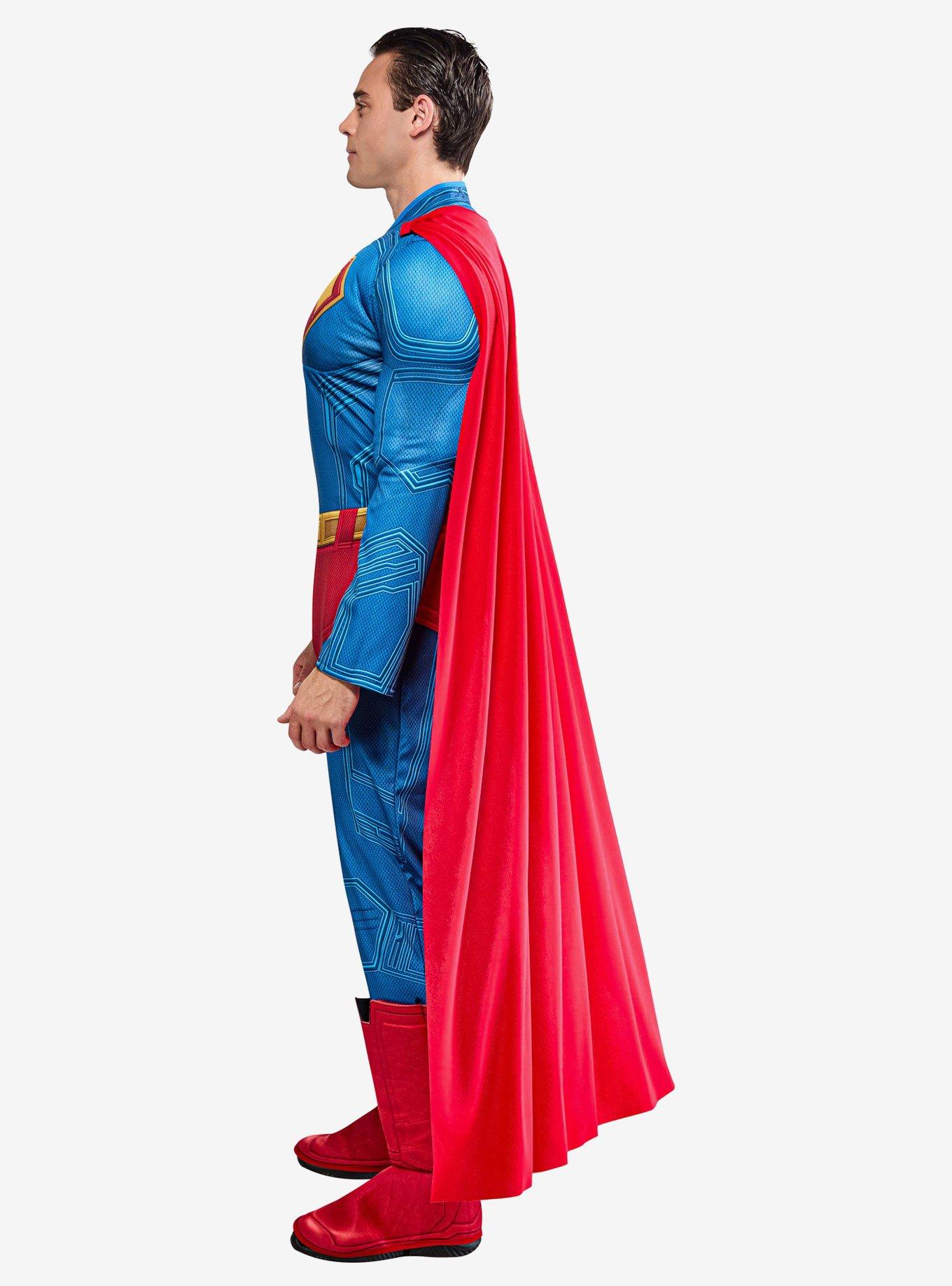 DC Comics Superman Movie Superman Deluxe Costume, BLUE, alternate
