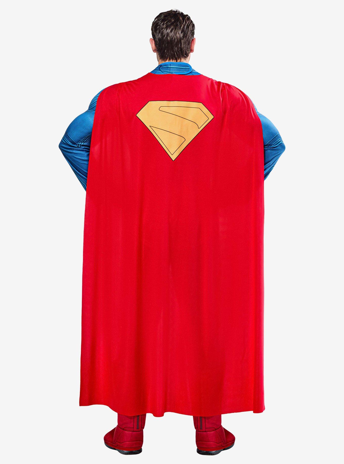 DC Comics Superman Movie Superman Deluxe Costume, BLUE, alternate