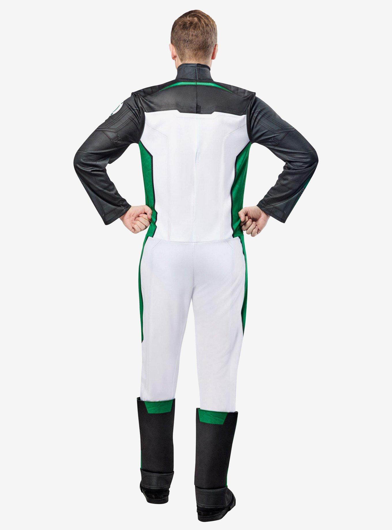 DC Comics Superman Movie Green Lantern Deluxe Costume, BRIGHT WHITE, alternate