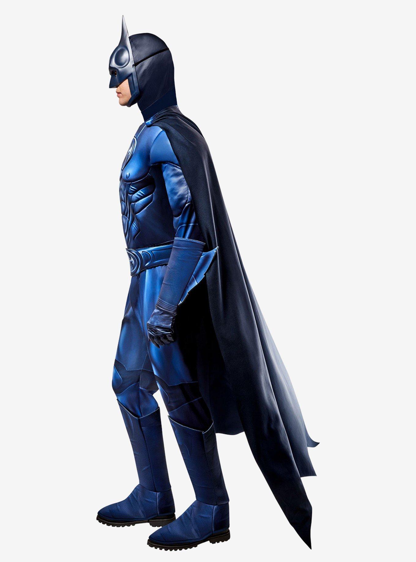 DC Comics Batman & Robin 1997 Batman Deluxe Costume, BLUE, alternate - view 3