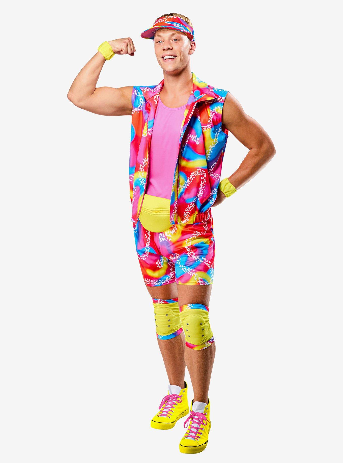 Barbie Roller Skate Ken Costume, PINK, alternate