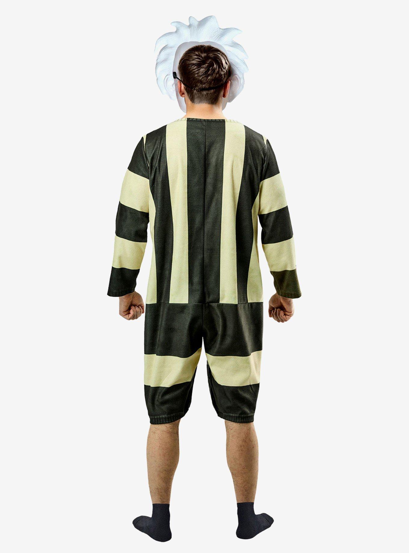 Beetlejuice Beetlejuice Baby Beetlejuice Adult Costume, BLACK, alternate