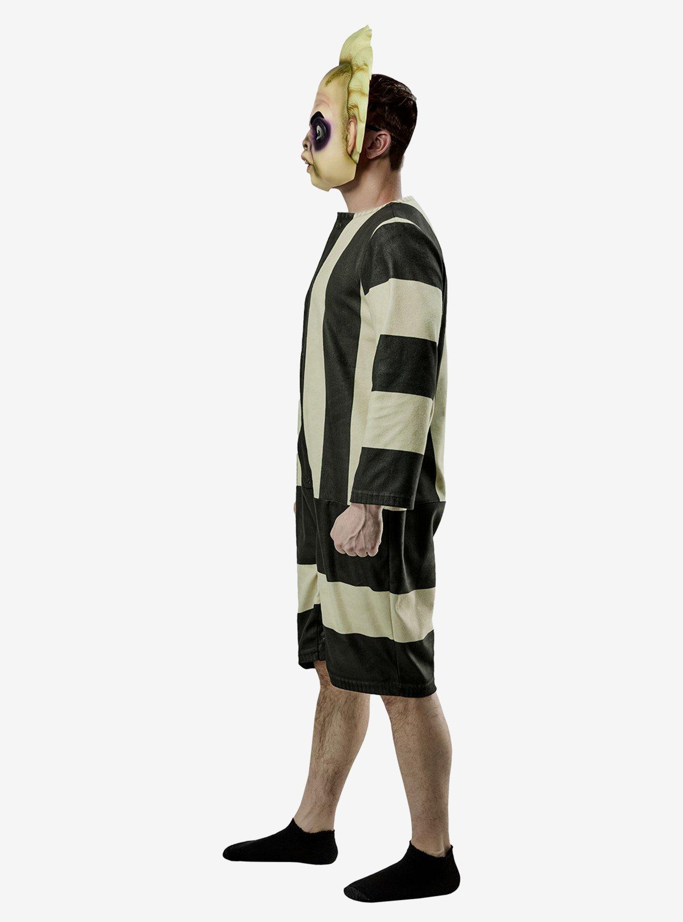 Beetlejuice Beetlejuice Baby Beetlejuice Adult Costume, BLACK, alternate