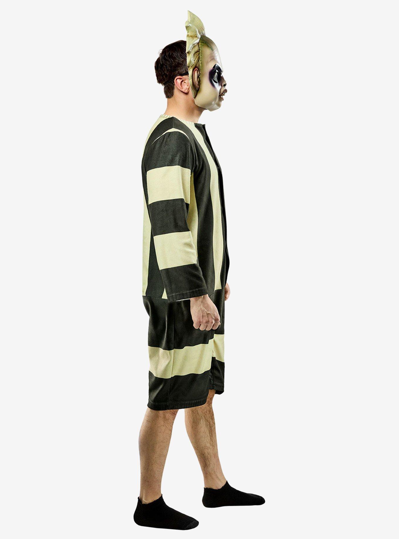 Beetlejuice Beetlejuice Baby Beetlejuice Adult Costume, BLACK, alternate