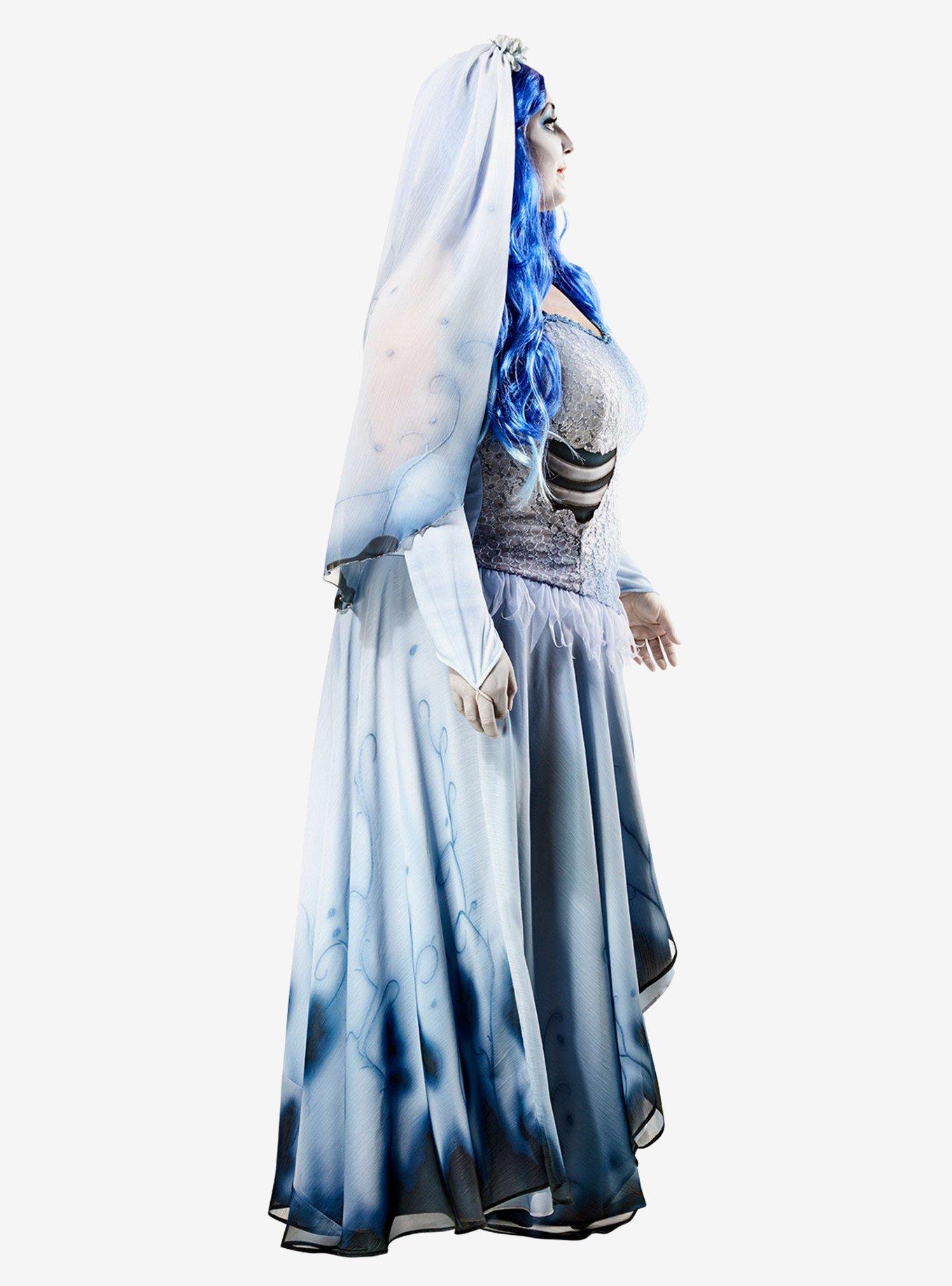 Corpse Bride Emily Plus Size Costume, , hi-res