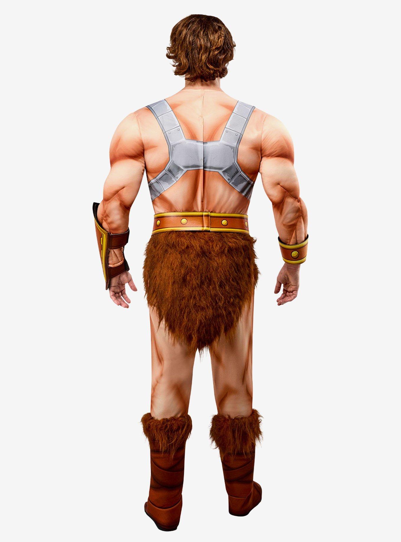 Masters of the Universe He-Man Mens Deluxe Costume, BROWN, alternate