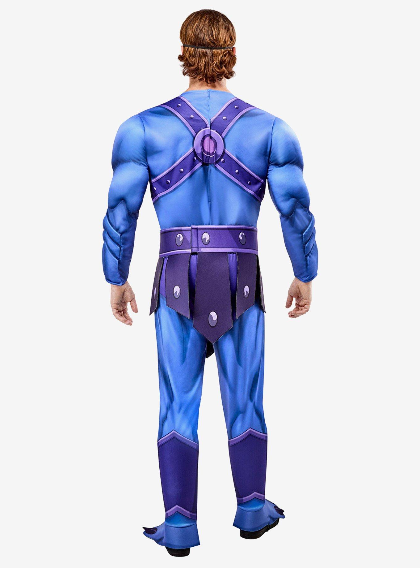 Masters of the Universe Revelation Skeletor Deluxe Costume, PURPLE, alternate