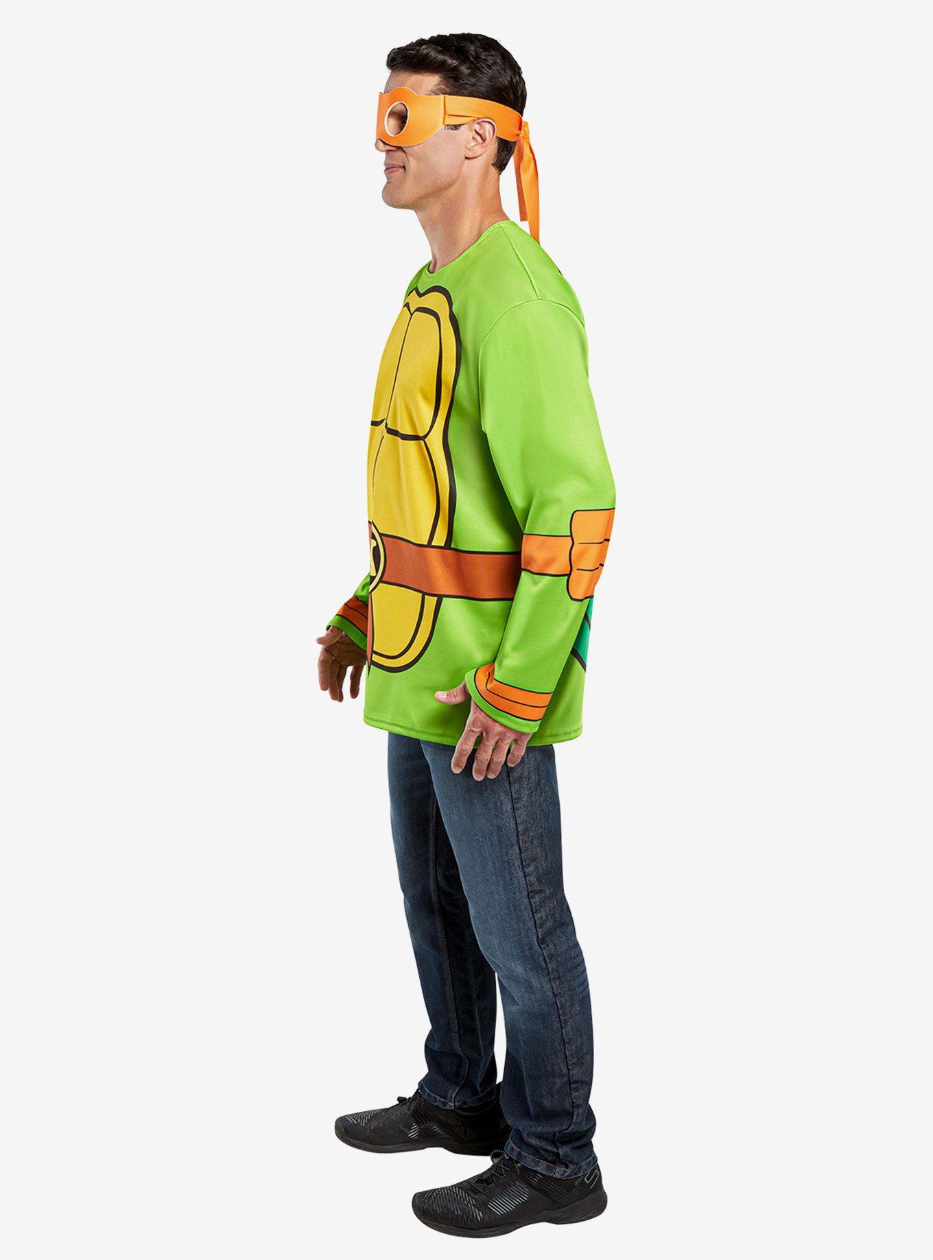 Teenage Mutant Ninja Turtles Michelangelo Costume Top and Mask, , hi-res