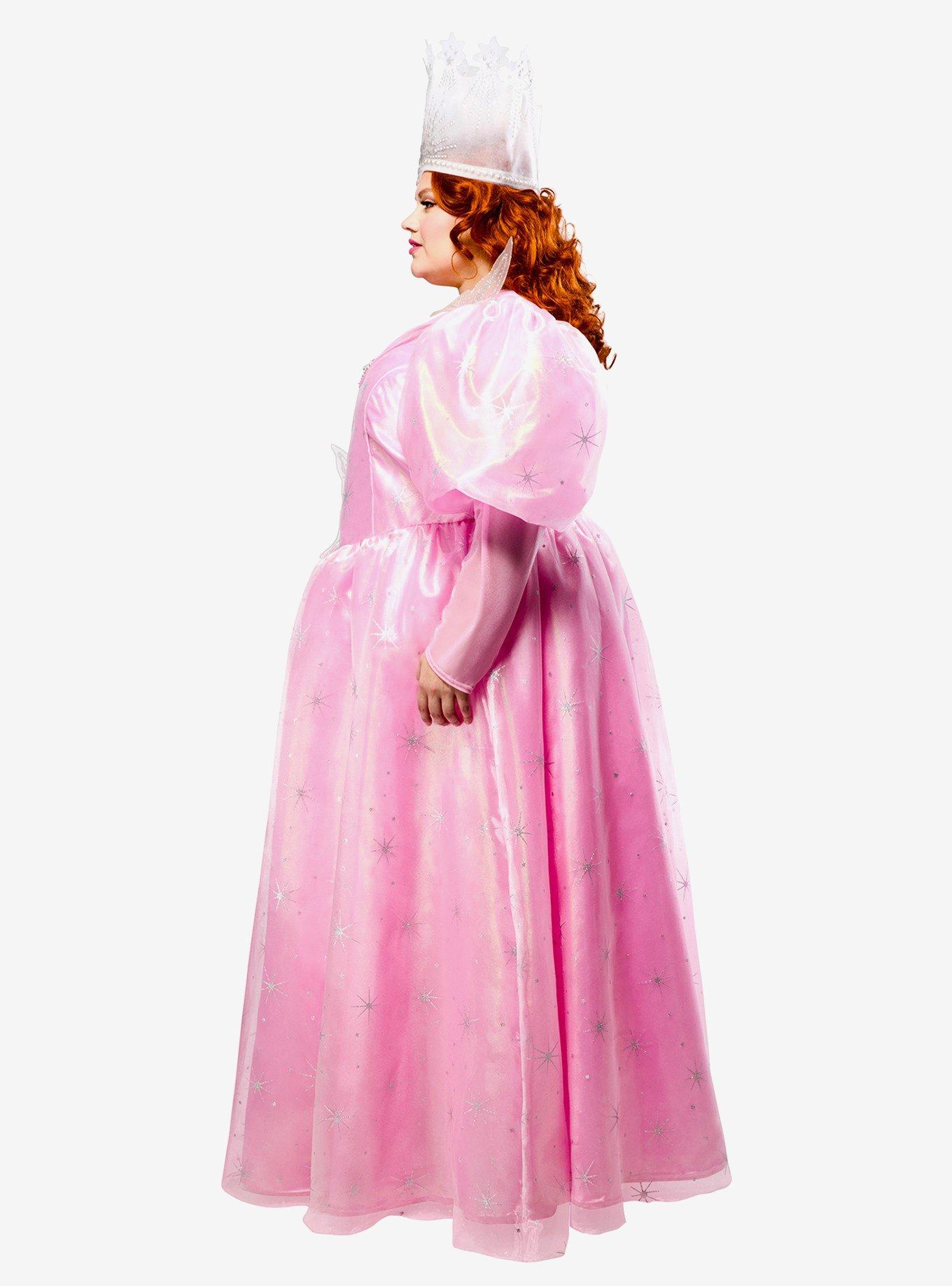 The Wizard of Oz Glinda Plus Size Costume, PINK, alternate