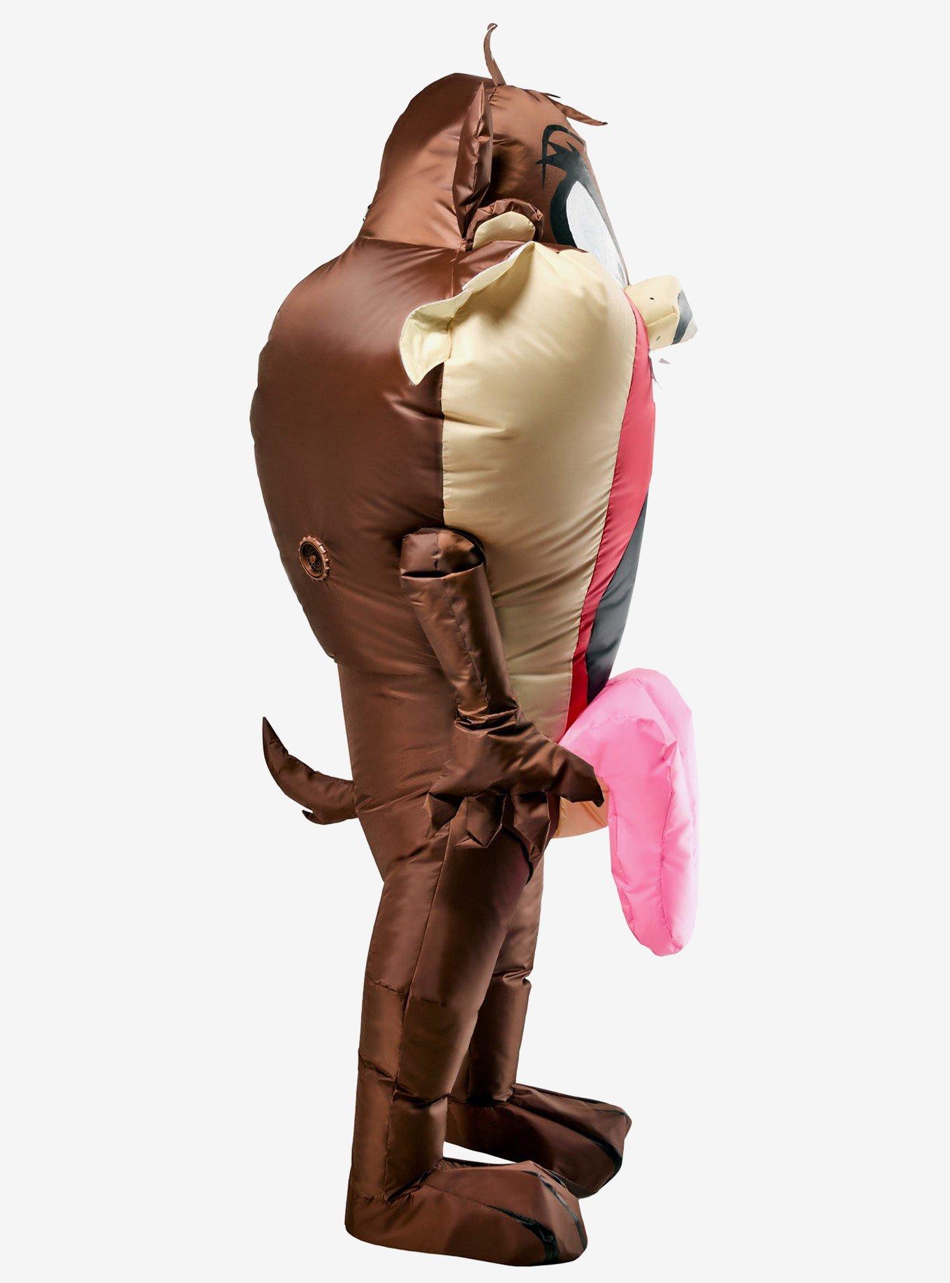 Looney Tunes Tazmanian Devil Inflatable Costume, , hi-res