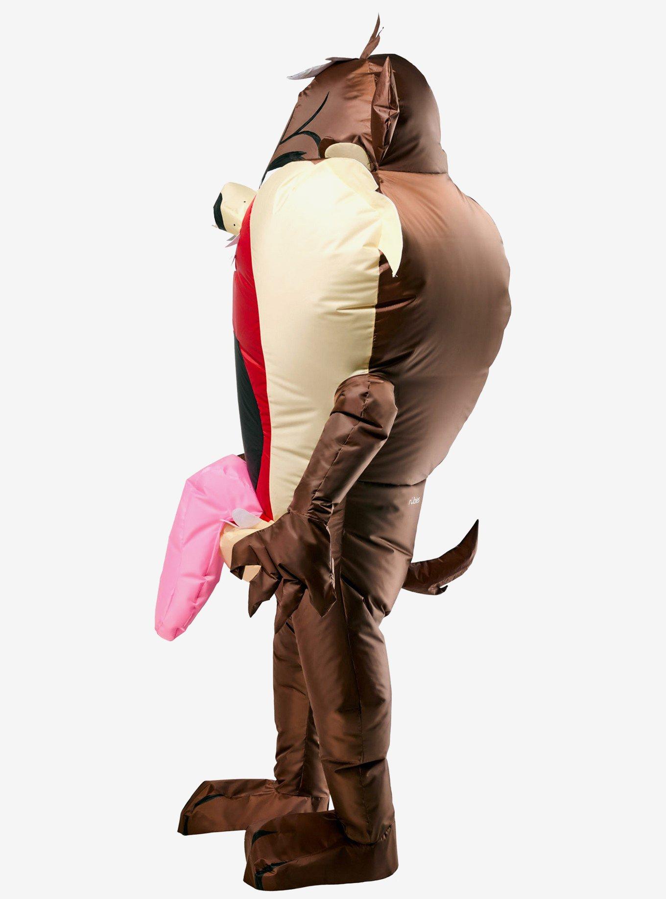 Looney Tunes Tazmanian Devil Inflatable Costume, , alternate