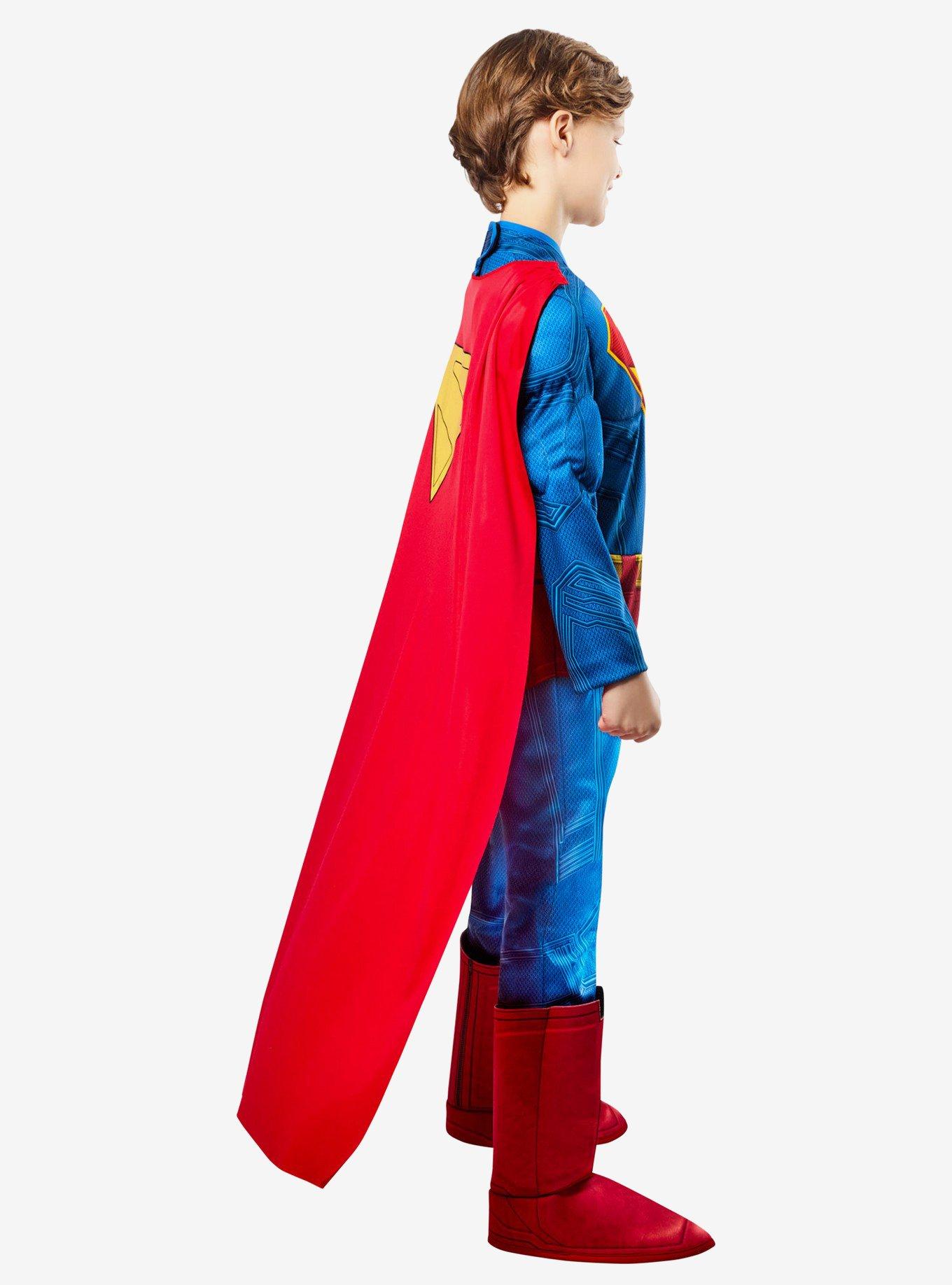 DC Comics Superman Movie Deluxe Youth Costume, , hi-res