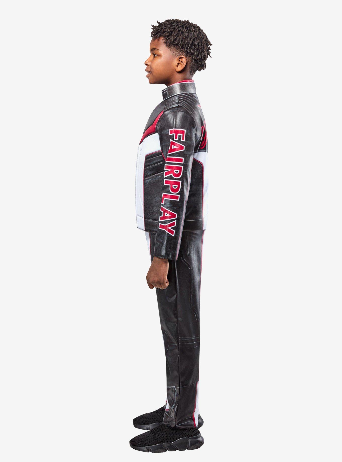 DC Comics Superman Movie Mr.Terrific Deluxe Youth Costume, BRIGHT WHITE, alternate