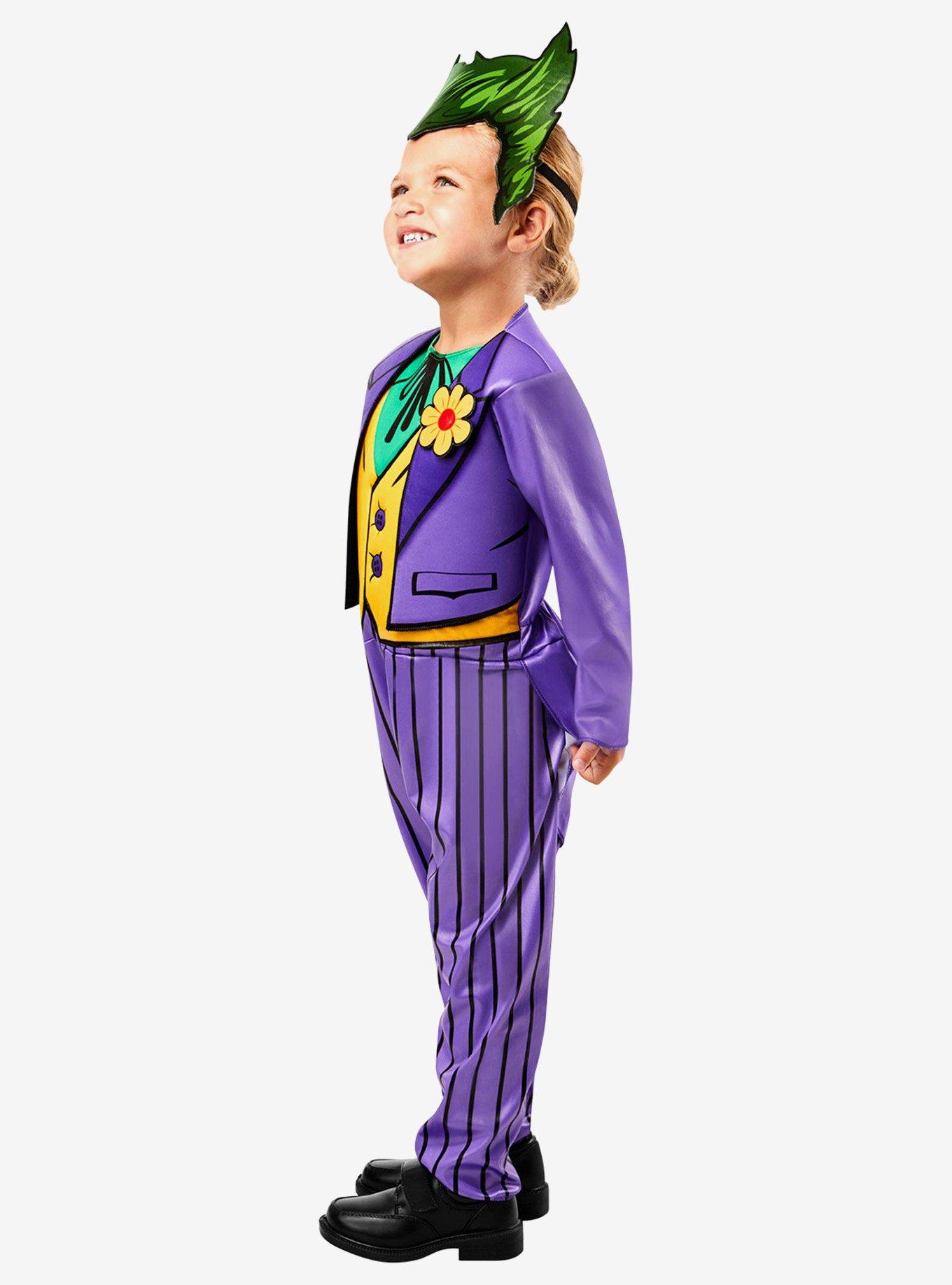 DC Comics Batman Joker Toddler Costume, PURPLE, alternate