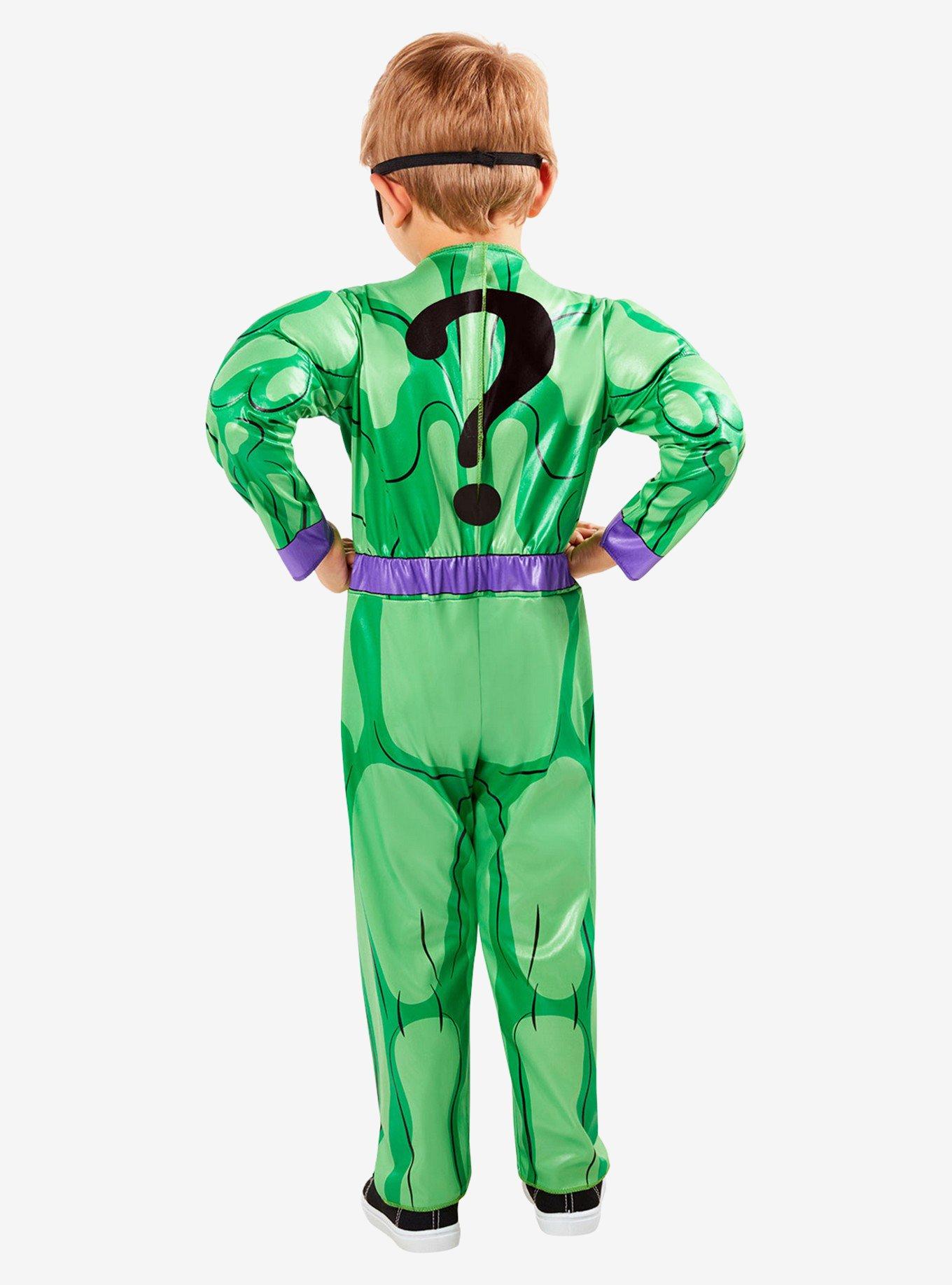 DC Comics Batman Riddler Toddler Costume, GREEN, alternate