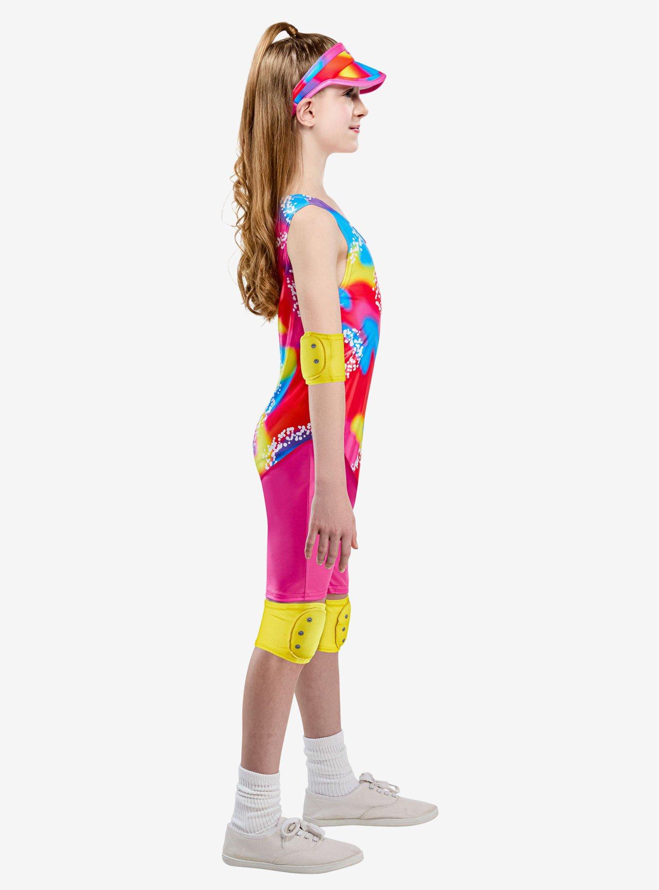 Barbie Movie Skating Barbie Youth Costume, PINK, alternate